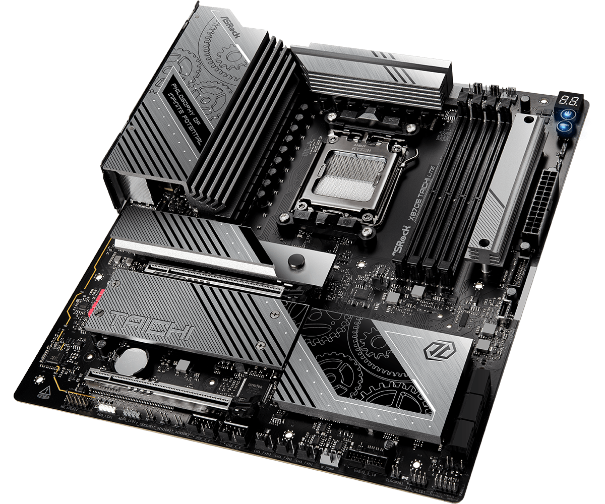 ASRock X870E Taichi Lite AMD AM5 Socket Gaming Motherboard | - Vektra Computers LLC ASRock X870E Taichi Lite AMD AM5 Socket Gaming Motherboard | - Vektra Computers LLC